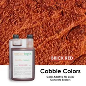 Cobble™ Colors - Color Additive for Clear Concrete Sealers