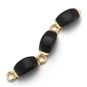 Boat Link Bracelet in Ebony