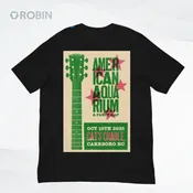 American Aquarium Carrboro, NC Cat’s Cradle Oct 10, 2025 Poster Shirt