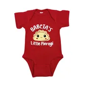 Babcia's Little Pierogi Red Onesie