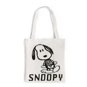 3P4 x Peanuts® Halloween - Snoopy Skeleton Knit Tote
