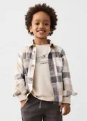 Button Down Plaid Overshirt