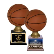 Colored Basketball Fantasy League Perpetual Trophy