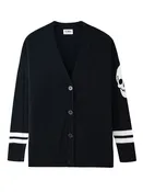 27 Miles Malibu Bertha Skull Cashmere Cardigan