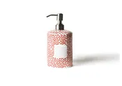 HAPPY EVERYTHING RED DOT MINI SOAP PUMP