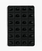 Crab Grab Shark Teeth Black Stomp Pad