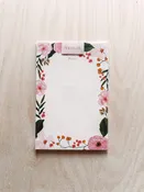 Pink Blooms Notepad