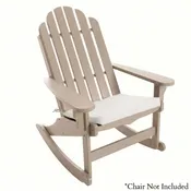 Adirondack Chair and Rocker Cushion - 20 in. x 18 in.