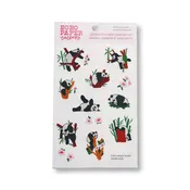 bobo Paper Tattoo Transfer Sheet - Panda Party