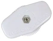 Feed Through On/Off Lamp Switch, White EA