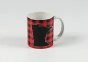 11 OZ PLAID MINNESOTA MAP MUG