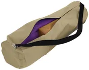 Durable Large Cotton Yoga Mat Bag - CLEARANCE / Pink