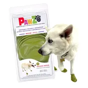 PawZ® Rubber Dog Boots, 12 Boots, Olive Color