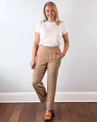 Bailey Pull On Straight Leg Pants