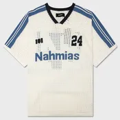 24 Cotton Knit Soccer Jersey - Egg White