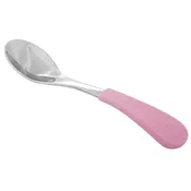 Avanchy Stainless Steel Baby Feeding Spoons (2 Pack) - Pink