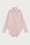 AMALFI COAST RED STRIPE SHIRT