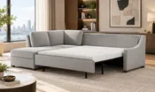 American Leather Perry Comfort Sectional Sleeper Sofa In Queen Size