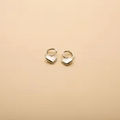 Heart Drop Earrings