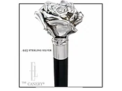 American Beauty .925 Sterling Silver Rose Cane