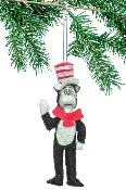 "Cat in the Hat" Felt Ornament