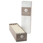 12" Ivory Taper Candle