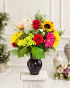 Fresh Flowers w/vase (Lg) — Corner Creations by Dana