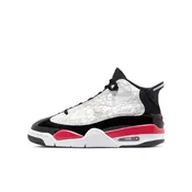 Air Jordan Dub Zero GS - WHITE/BLACK/RED