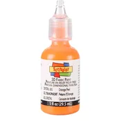 3D Fabric Paint - Orange
