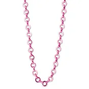 Charm It - Necklace - Pink Chain