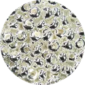 15/0 Genuine Metal Japanese Seed Bead, Silver Plate