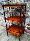 Antique19th Century English Mahogany Etagere