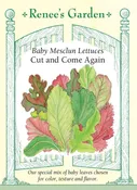 Baby Mesclun Lettuces - Cut and Come Again