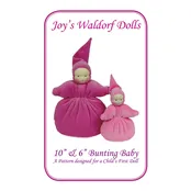 10" and 6" Bunting Baby Pattern - Joy's Waldorf Dolls