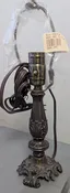 13-1/8" Rose Lamp Base (7.25" Base + 6" Harp)