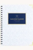 2026-2027 Spiral Weekly Simplified Planner - Carolina Trellis