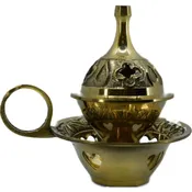 3" Brass Cone Incense Burner