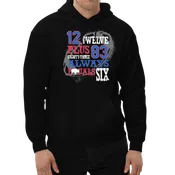 "12 + 83 Always = 6" Sweatshirt Hoody (multiple color options)
