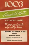 1003 Household Hints and Work Savers [Paperback] Michael Gore