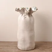 24K GOLD RIM SAK VASE