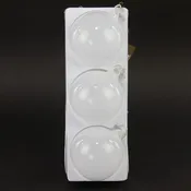 100MM GLASS BUBBLEGUM BALL 3/BX
