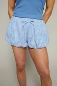 Andy Bubble Hem Gingham Shorts