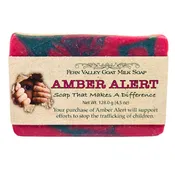 Amber Alert Natural Goat Milk Soap