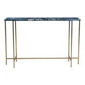BLUE AGATE CONSOLE TABLE