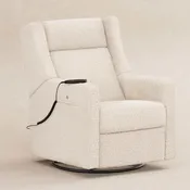 Babyletto Kiwi Deluxe Power Recliner & Swivel Glider with Heat and Massage