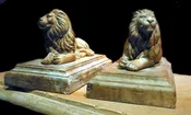 Lion Book Ends (left and right)