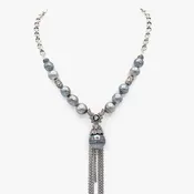 AM Studio Tahitian Pearl and Polki Diamond Choker