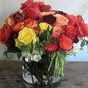 Roses in Orange & Yellow (TEF-051)