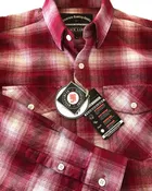 Big Red Heavy Moto Flannel