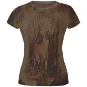 10 Point Buck Urban Juniors Soft T Shirt